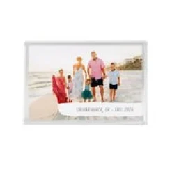 Loving Hearts Photo Film Strip Glass Block