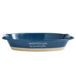 Made To Share Oval Stoneware Baking Dish