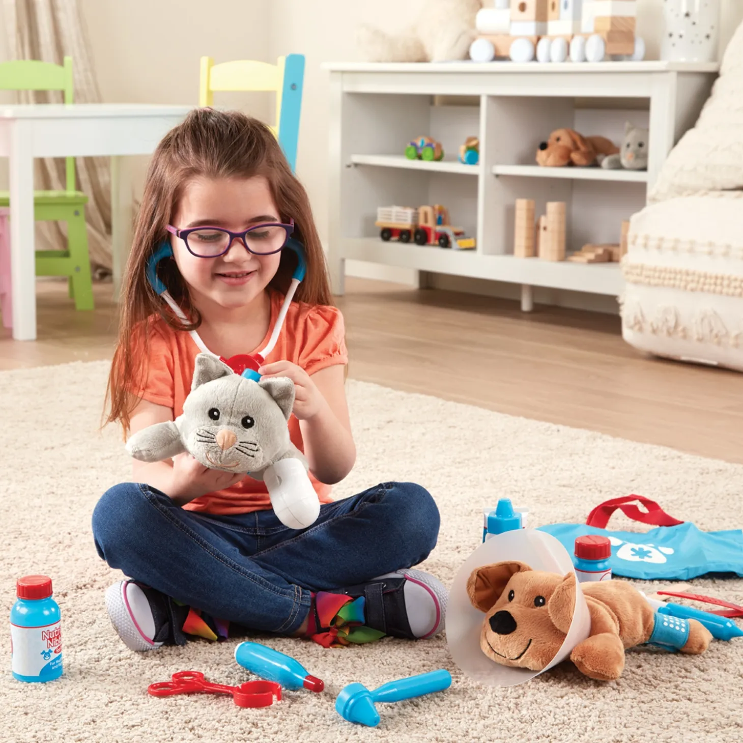 Melissa & Doug® Examine and Treat Vet Set