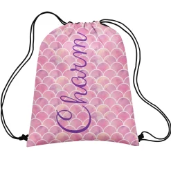 Mermaid Scales Drawstring Bag