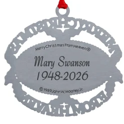 Merry Christmas From Heaven Ornament