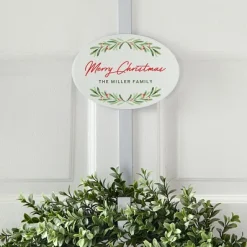 Merry Christmas Wreath Holder