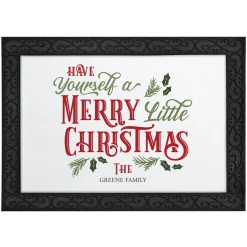 Merry Little Christmas Doormat