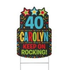 Milestone Birthday Yard Sign