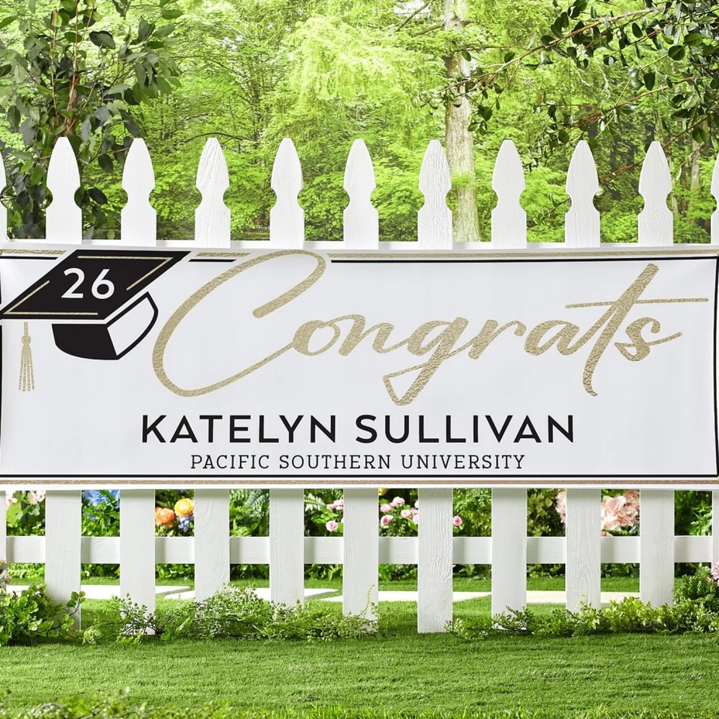 Milestone Celebration Graduation Banner