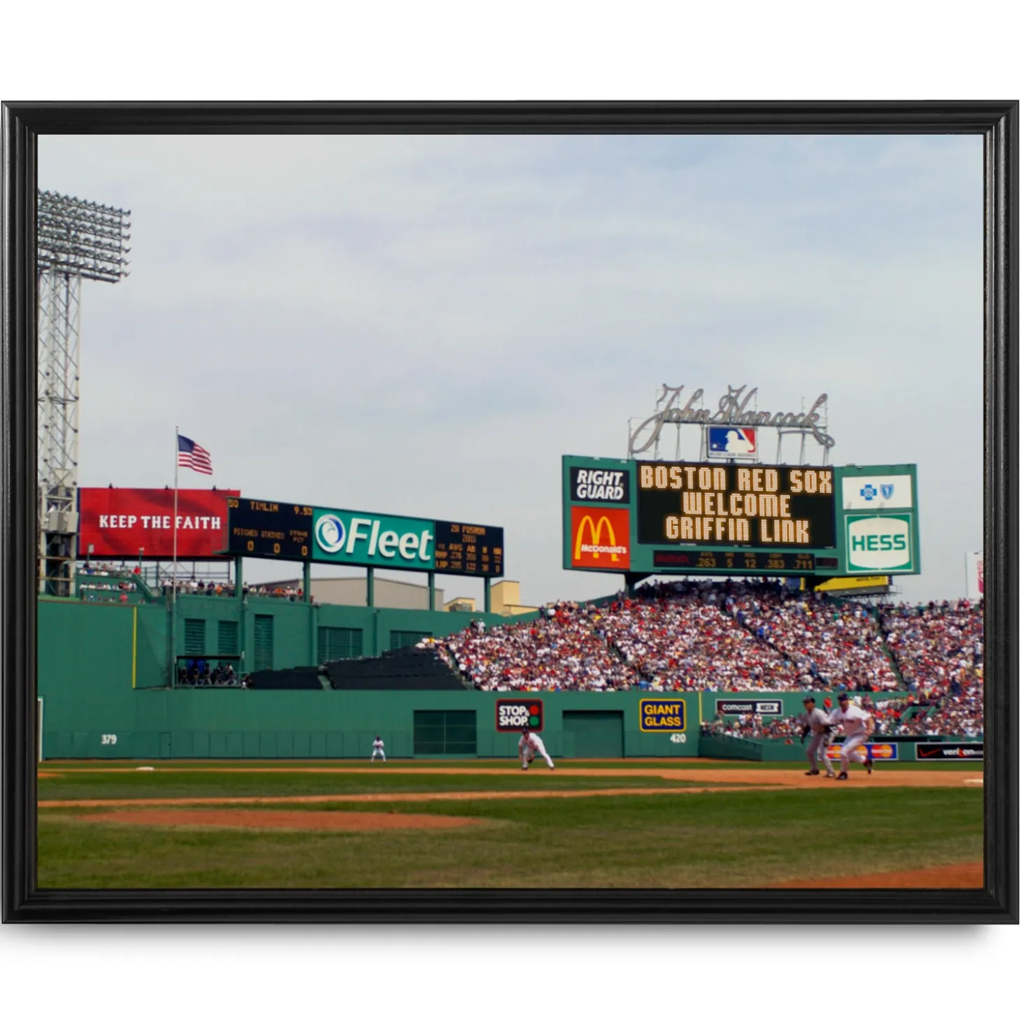 MLB & NFL Canvas Scoreboard Memories