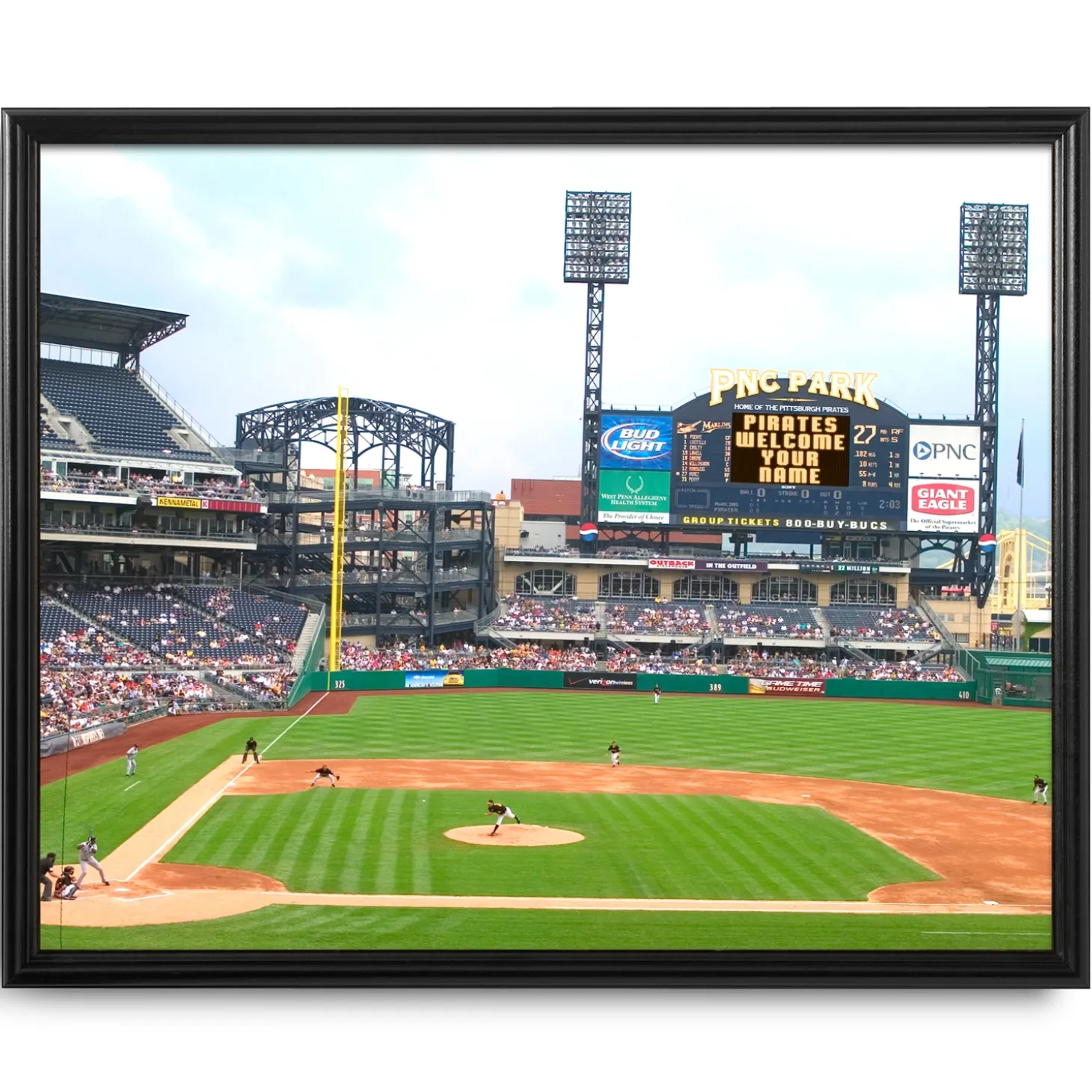 MLB & NFL Canvas Scoreboard Memories
