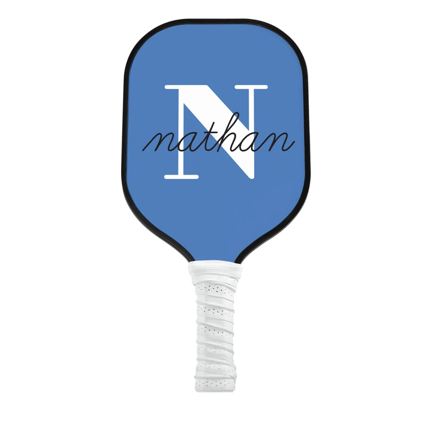 Modern Initial and Name Pickleball Paddle
