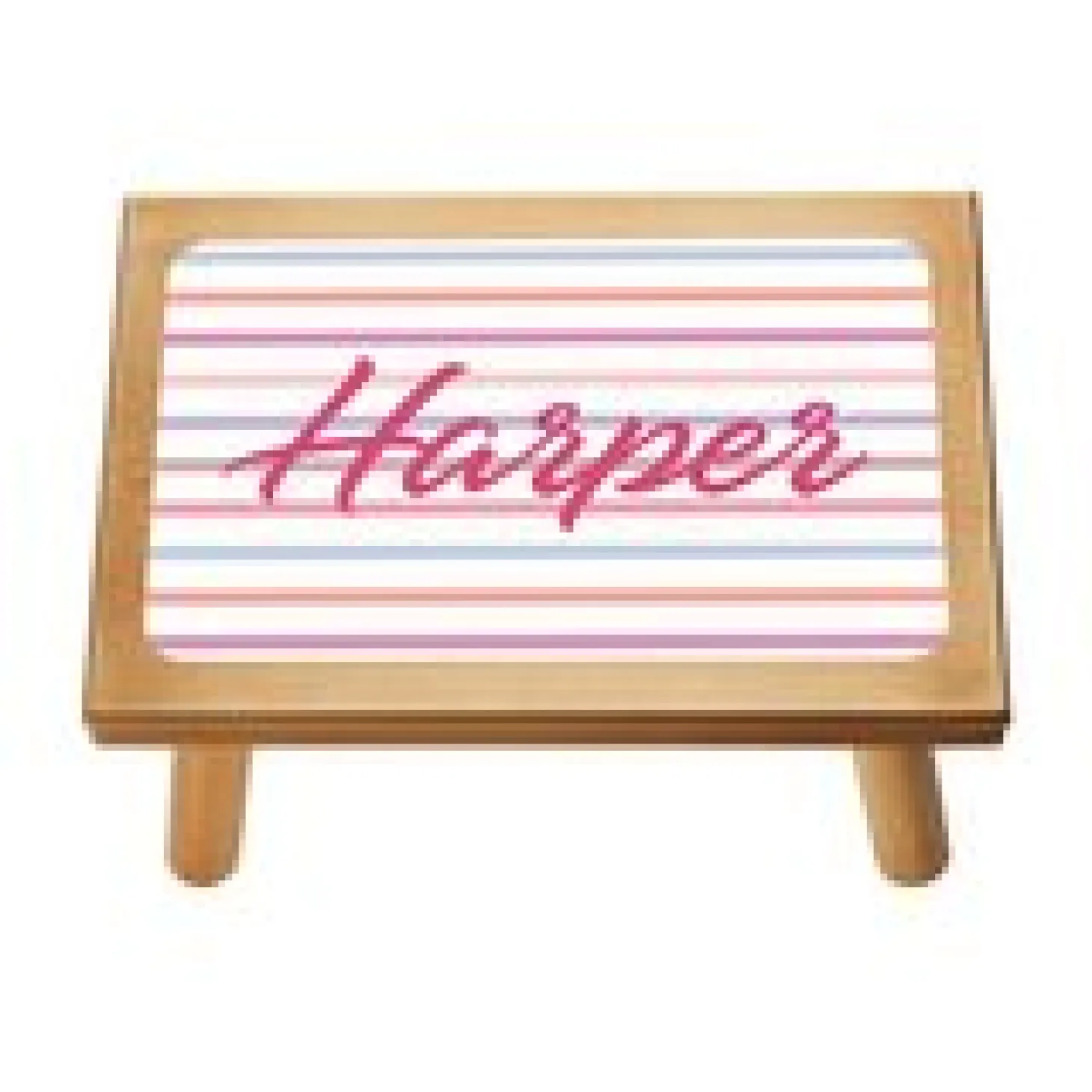 Modern Stripes Step Stool