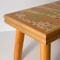 Modern Stripes Step Stool