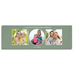 Mom/Nana Typography Photo Canvas