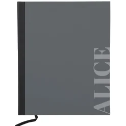 Monochromatic Name Notebook