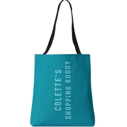 Monochrome Name Tote Bag