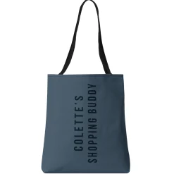 Monochrome Name Tote Bag