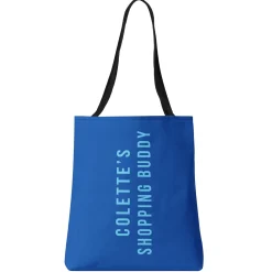 Monochrome Name Tote Bag