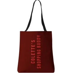 Monochrome Name Tote Bag