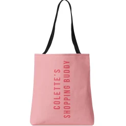 Monochrome Name Tote Bag