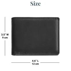 Monogram Anti-Theft Leather Wallet