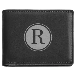Monogram Anti-Theft Leather Wallet