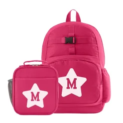 Monogram Shapes Puffy Print Backpack Collection