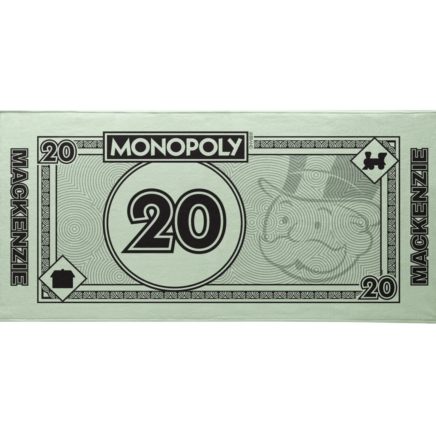 Monopoly Money Beach Towel