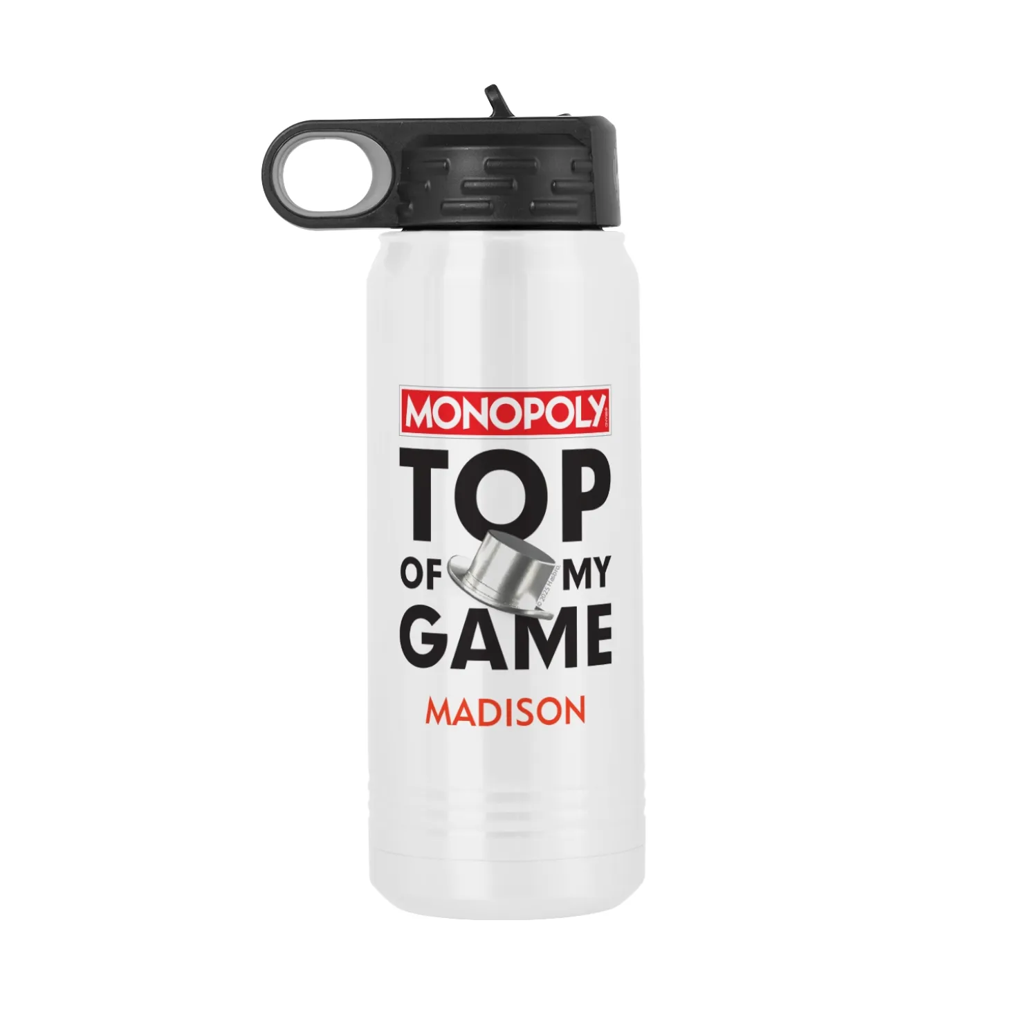 Monopoly Top Of My Game Water Bottle