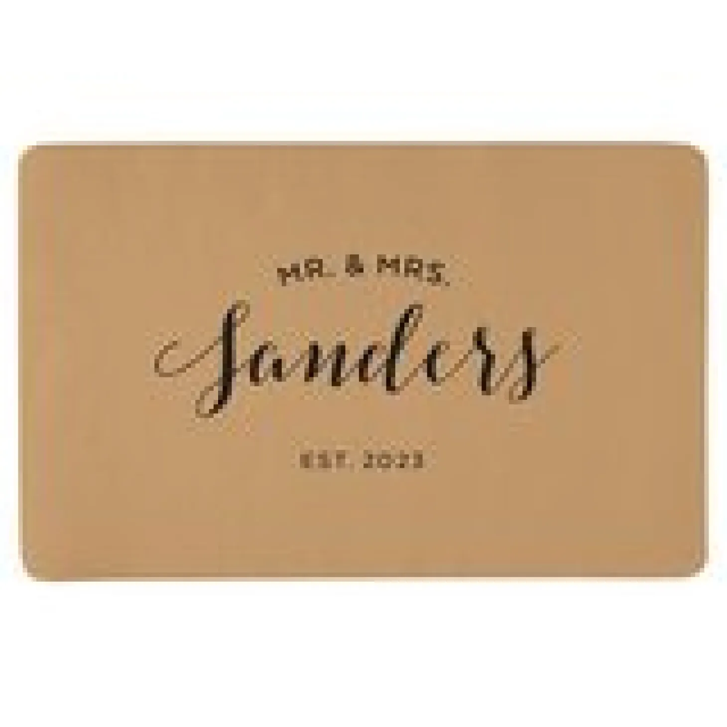 Mr. and Mrs. Doormat