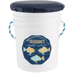 My Best Catch Seated Fishing Pail