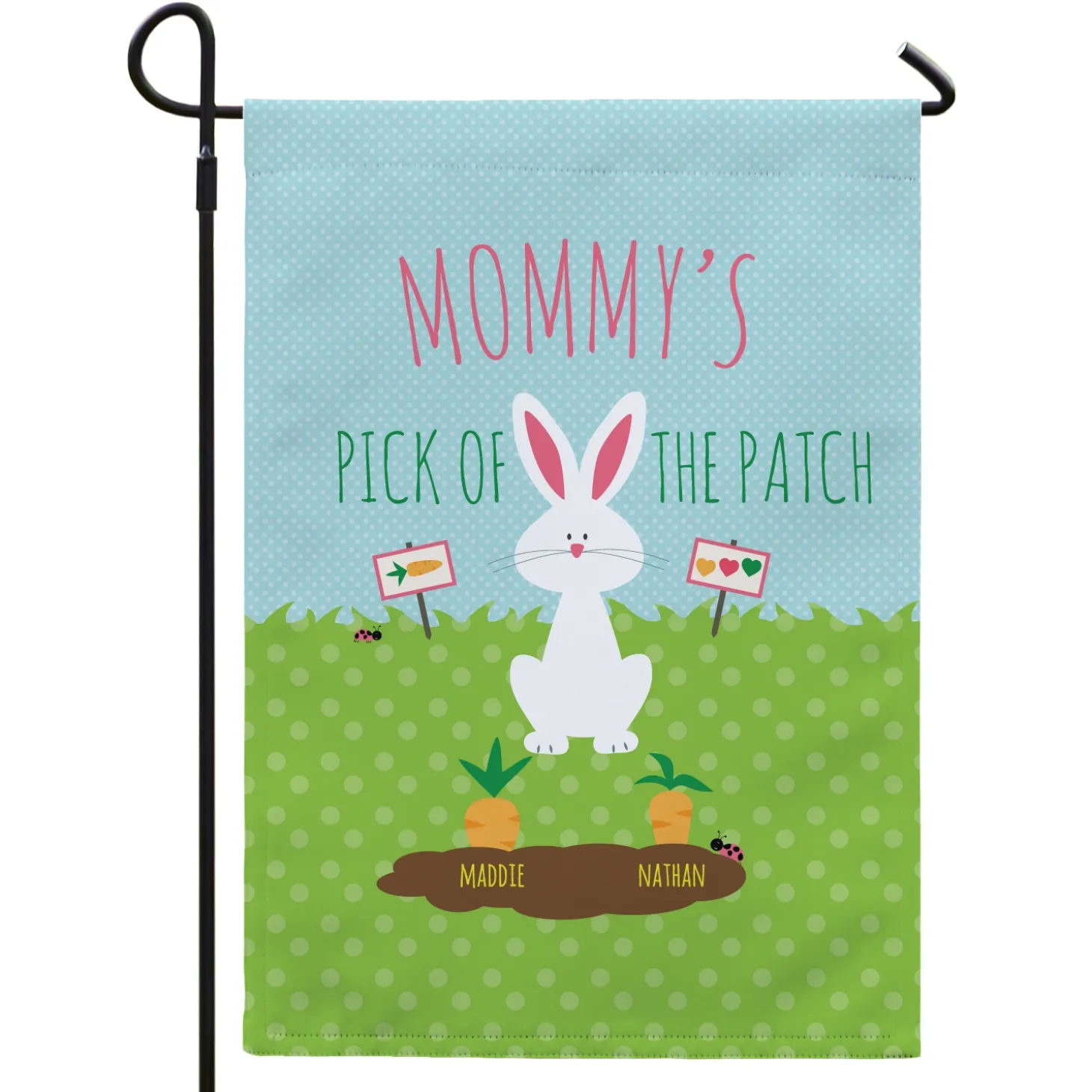 My Cute Lil' Carrots Garden Flag