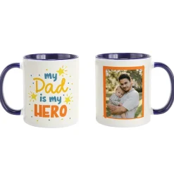 My Dad Is My Hero Photo Mug