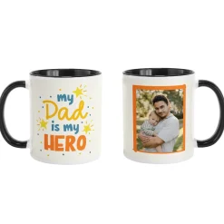 My Dad Is My Hero Photo Mug