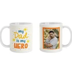 My Dad Is My Hero Photo Mug
