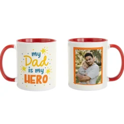 My Dad Is My Hero Photo Mug