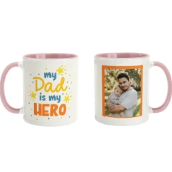 My Dad Is My Hero Photo Mug