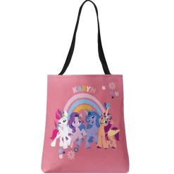 My Little Pony Group Rainbow Tote Bag
