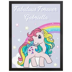 My Little Pony Retro Pastel Fabulous Forever Canvas