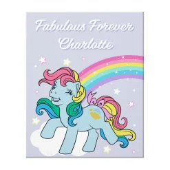 My Little Pony Retro Pastel Fabulous Forever Canvas