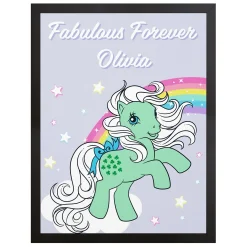 My Little Pony Retro Pastel Fabulous Forever Canvas