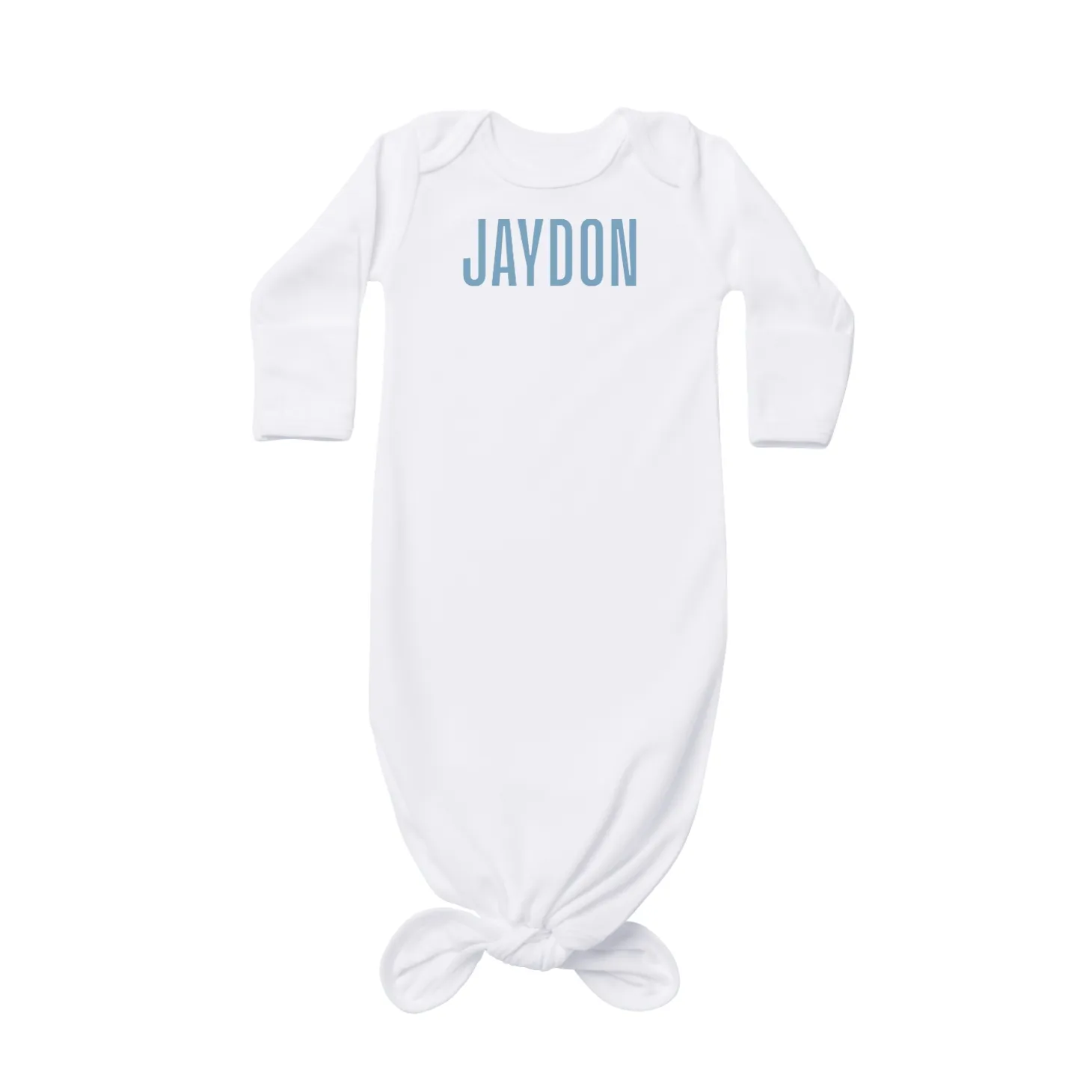 My Name Baby Knotted Gown