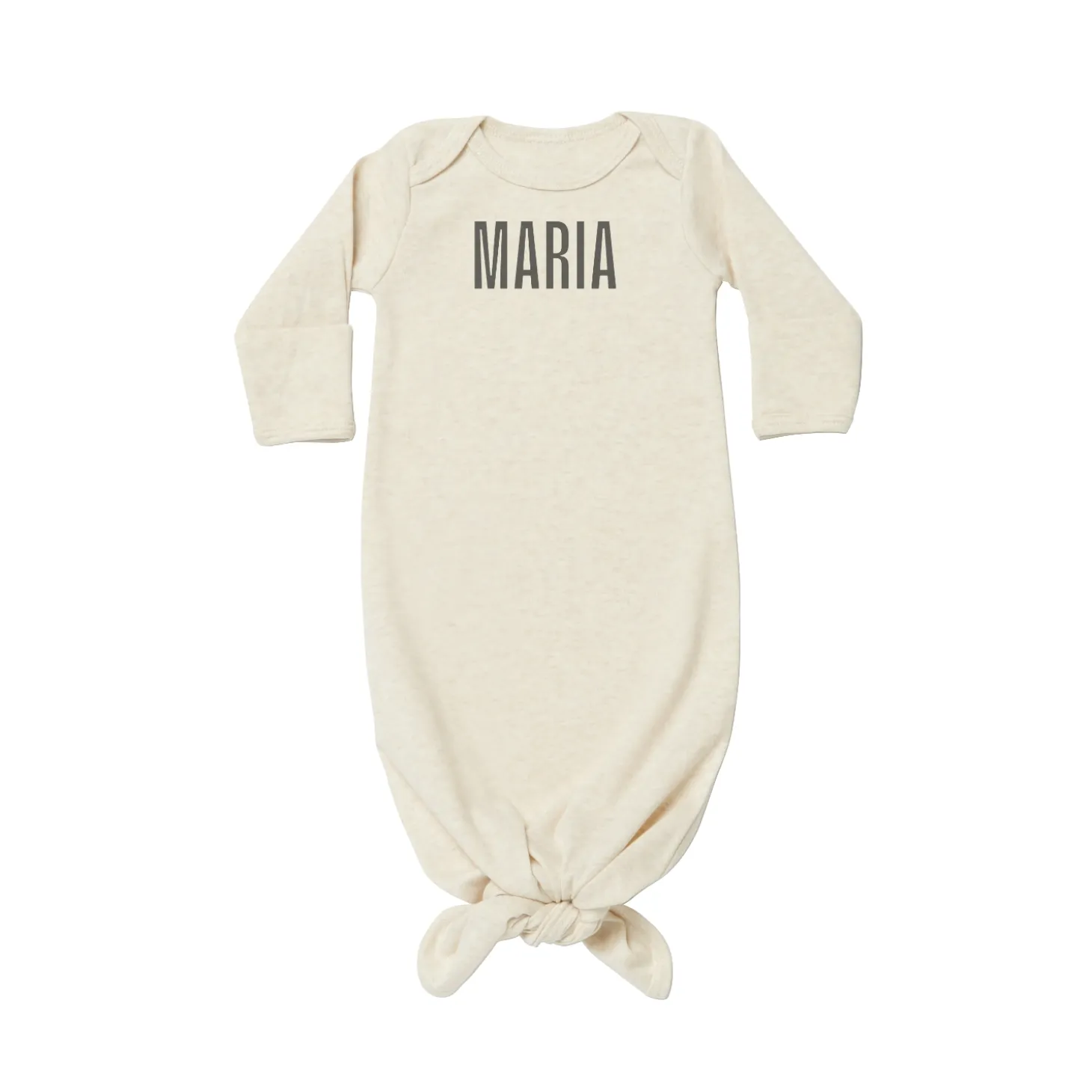 My Name Baby Knotted Gown