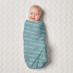 My Name Baby Swaddle Blanket
