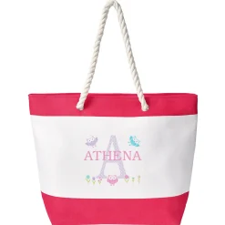 My Own Name Nautical Beach Bag