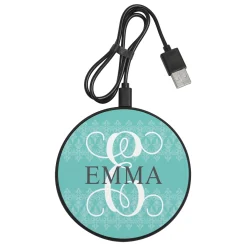 Name and Initial Wireless Charger