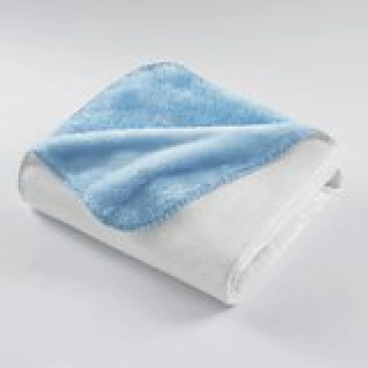 Name in Clouds Sherpa Baby Blanket