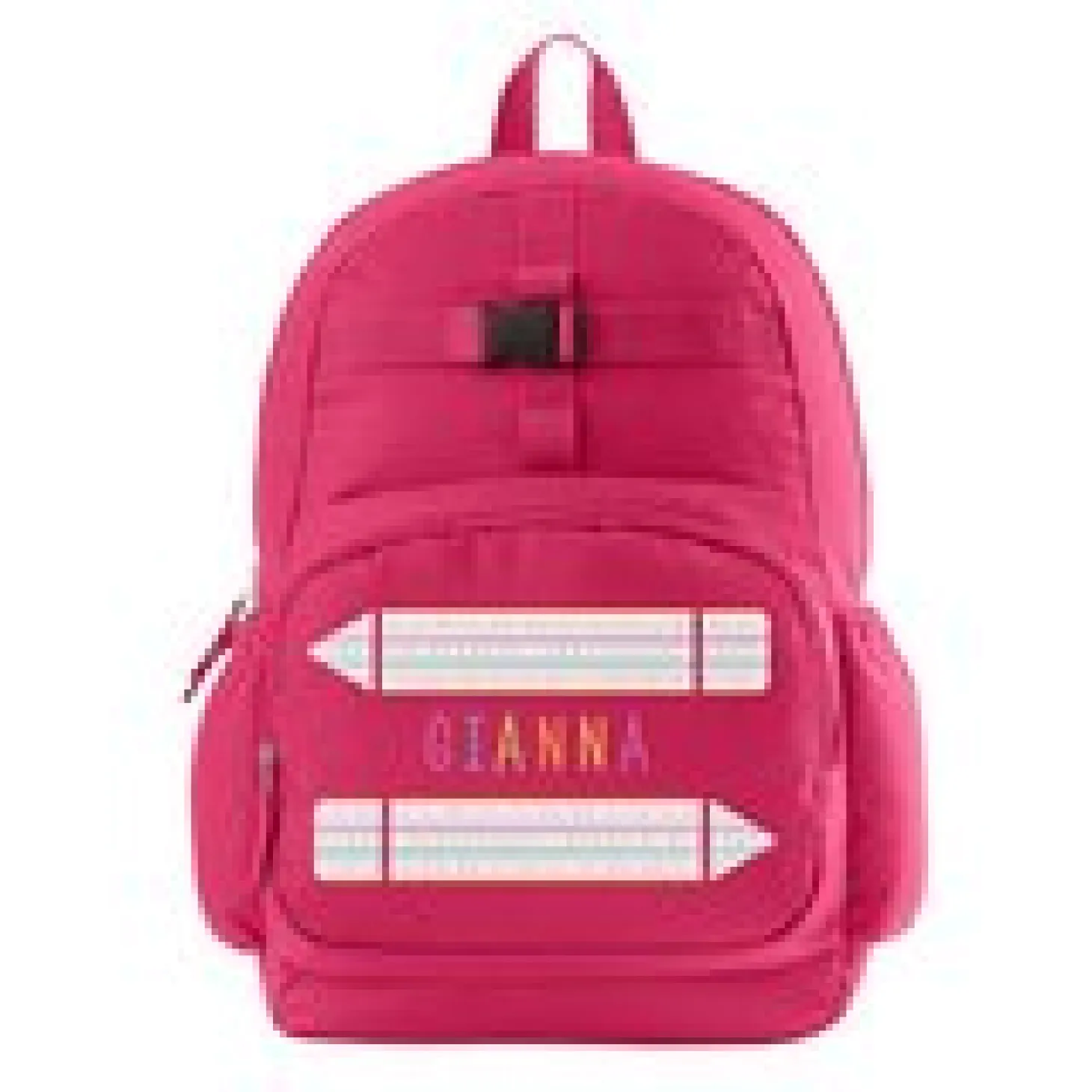 Name In Stripes Pink Backpack Collection