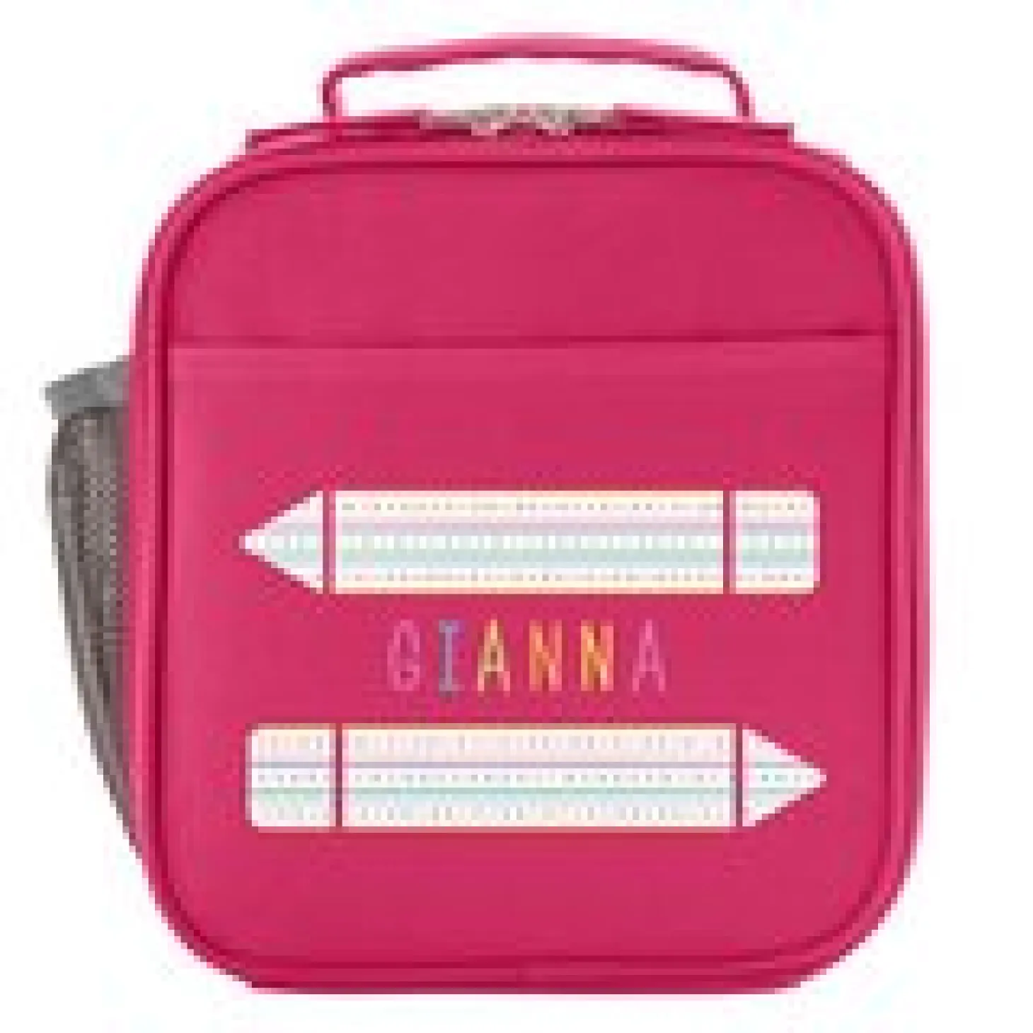 Name In Stripes Pink Backpack Collection