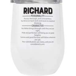 Name Meaning Insulated Wine Tumbler