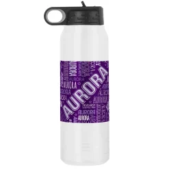 Names Galore Steel Water Bottle