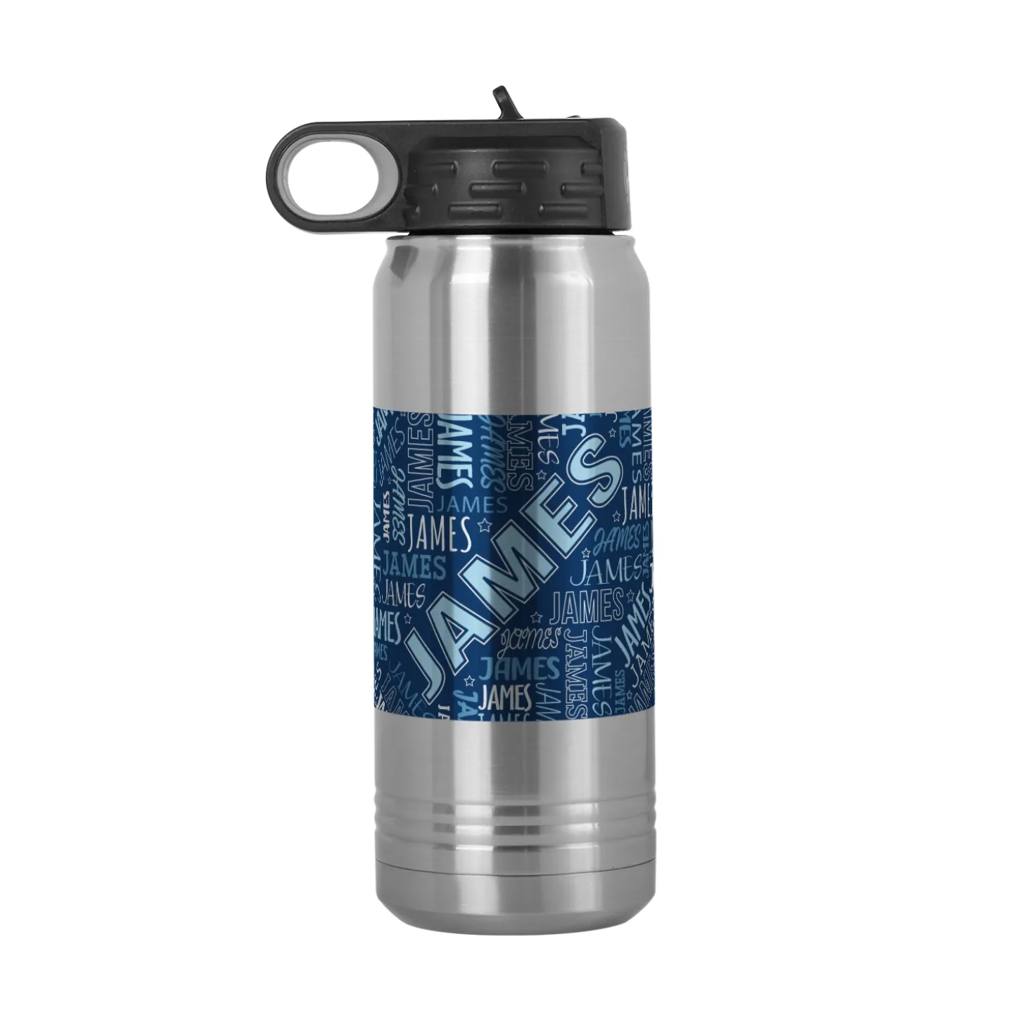 Names Galore Steel Water Bottle