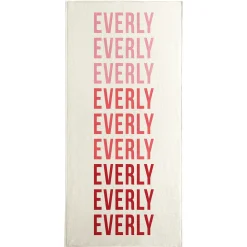 Name Style Tricolor Beach Towel